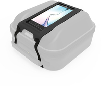 Oxford P4S Titulaire de téléphone de moto Noir unique taille