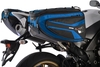 Oxford P50R Sac de selle de moto Bleu 41-50l