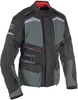 Oxford Quebec Veste textile de moto Noir Gris Rouge 4XL