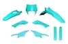 Race Tech Kit plastique - Replica 6 pièces,  vert