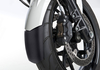 Rallonge de garde-boue avant BODYSTYLE Plastiques ABS noir mat