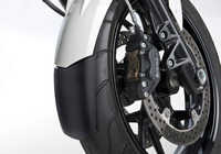 Rallonge de garde-boue avant BODYSTYLE Plastiques ABS noir mat