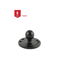 RAM Mounts Base plate ronde (AMPS) - B-ball (1 pouce)