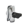 RAM Mounts Chrome connectant le bras court - environ 60 mm de long,  pour les boules B (1 pouce),  argent