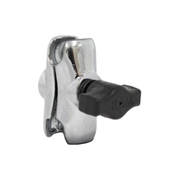 RAM Mounts Chrome connectant le bras court - environ 60 mm de long,  pour les boules B (1 pouce),  argent