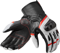 Revit Chevron 3 Gants de moto Noir Blanc Rouge M