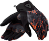 Revit Continent Gants de moto,  noir-orange,  taille 2XL pour Hommes