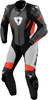 Revit Control Combinaison en cuir de moto d’une seule pièce,  noir-blanc-rouge,  taille 50 pour Hommes