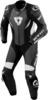 Revit Control Combinaison en cuir de moto d’une seule pièce,  noir-blanc,  taille 52 pour Hommes