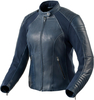 Revit Coral Veste en cuir de moto pour dames,  bleu,  taille 34 pour Femmes