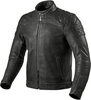 Revit Cordite Veste en cuir de moto Noir 48