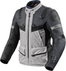 Revit Defender 3 GTX Veste textile de moto,  noir-gris-argent,  taille L