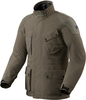 Revit Denver H2O Veste textile de moto,  vert-brun,  taille M pour Hommes