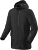 Revit Domain GTX Veste textile de moto imperméable,  noir,  taille M pour Hommes