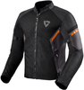 Revit GT-R Air 3 Veste textile de moto,  noir-orange,  taille S pour Hommes