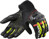 Revit Metric Gants de moto,  noir-jaune,  taille 2XL