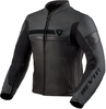 Revit Mile Veste en cuir de moto,  noir,  taille 50 pour Hommes