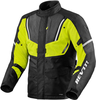 Revit Move H2O Veste textile de moto,  noir-jaune,  taille S pour Hommes