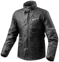 Revit Nitric 2 H2O Veste de pluie Noir XL