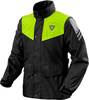 Revit Nitric 4 H2O Veste de pluie de moto,  noir-jaune,  taille 2XL pour Hommes