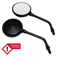 Rétroviseur de guidon SHIN YO Mini,  noir