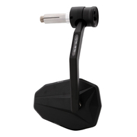 RÉTROviseur d’extrémité de guidon HIGHSIDER VICTORY-X RIM avec clignotants LED,  noir