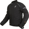 Rukka Herm Gore-Tex Veste textile de moto,  noir-argent,  taille 46 pour Hommes