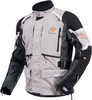 Rukka Madagasca-R Veste textile de moto,  noir-beige,  taille 48 pour Hommes