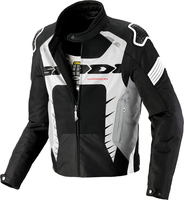 Spidi Warrior Net 2 Veste Textile moto Noir Blanc M