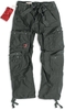 Surplus Airborne Vintage Jeans/Pantalons,  noir,  taille S pour Hommes