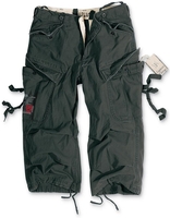 Surplus Engineer Vintage 3/4 Short,  noir,  taille S pour Hommes