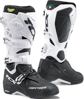 TCX Comp Evo 2 Michelin Bottes de motocross,  noir-blanc,  taille 42 pour Hommes