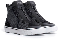 TCX Ikasu Air Chaussures de moto pour dames,  noir-gris-blanc,  taille 37 pour Femmes