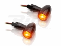 V PARTS Clignotants LED V-PARTS 12V alu noir