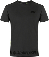 VR46 Core Barred T-Shirt Noir Gris S