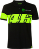 VR46 Monster Dual Polo Noir Jaune L
