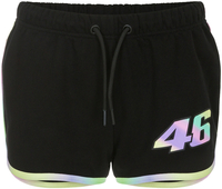 VR46 Number 46 Shorts pour dames,  noir,  taille M pour Femmes