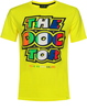 VR46 The Doctor Stripes T-Shirt,  jaune,  taille XS
